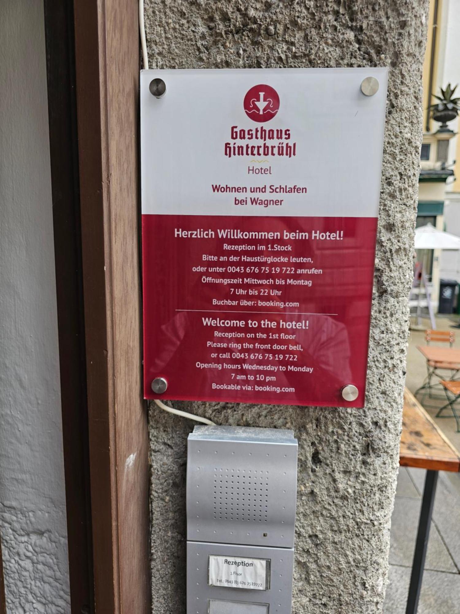 Gasthaus Hinterbruehl Salzburg Dış mekan fotoğraf